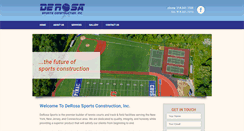 Desktop Screenshot of derosasports.com